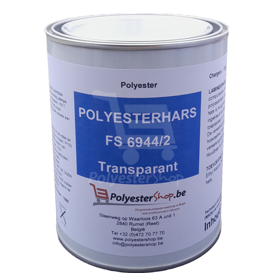 Polyester Lamineerhars, Transparant (FS 6944/2)