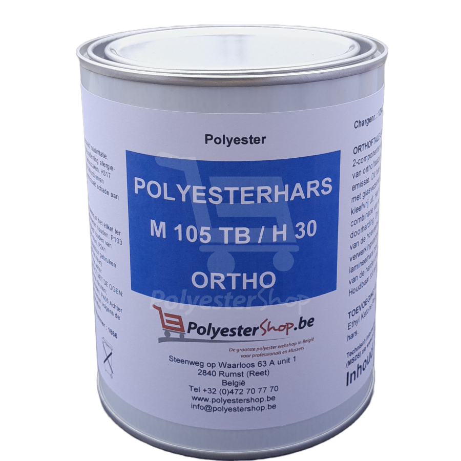 Polyester Lamineerhars, ORTHO (M 105 TB / H30)