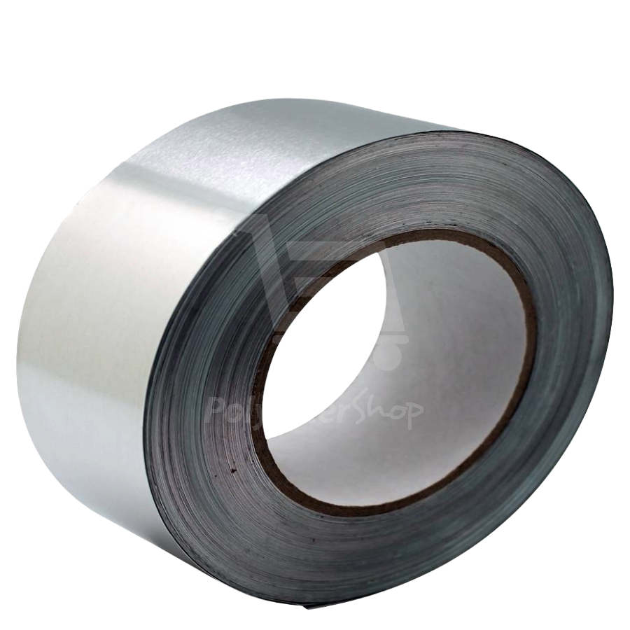 Aluminium montage tape, B 75 mm x L 50 m x D 0,05 mm